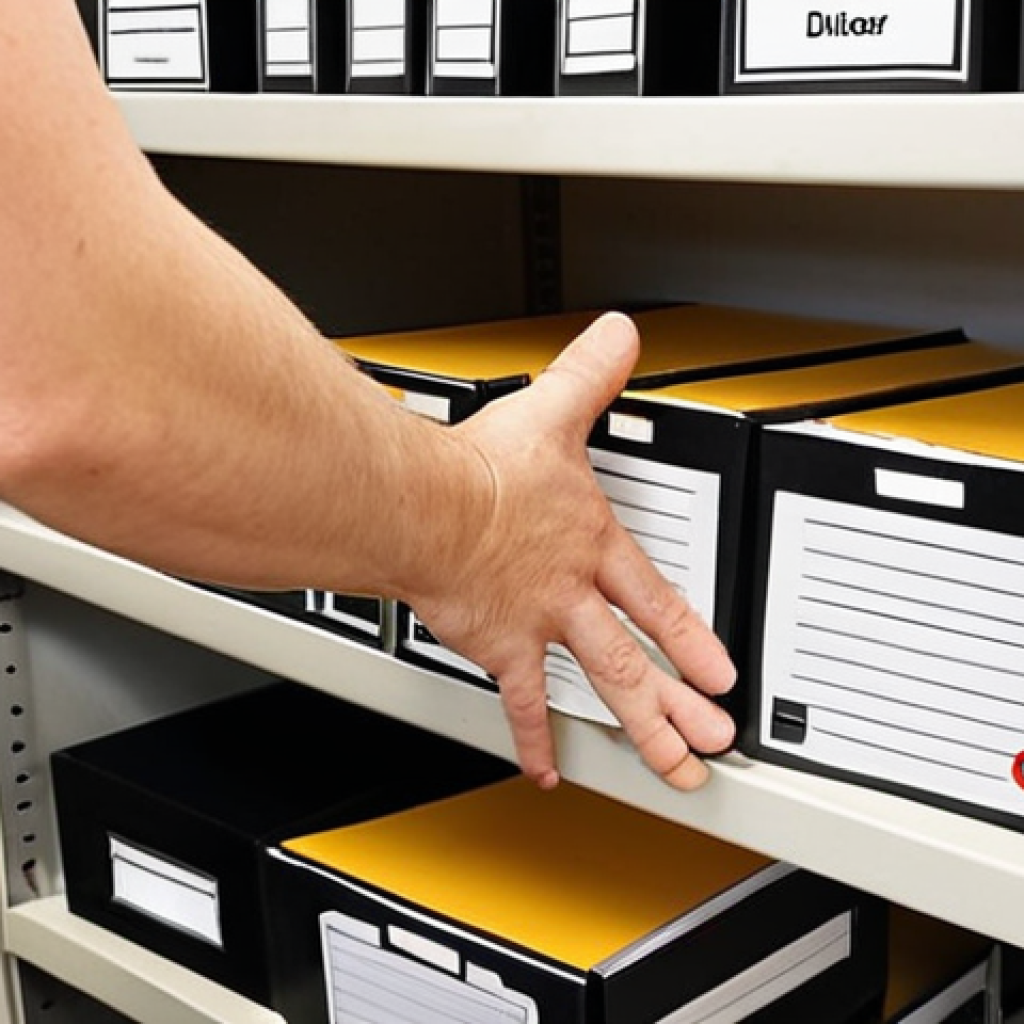 **Image Prompt:** A close-up shot of a dusty, neglected compliance binder sitting on a high shelf in an office, symbolizing a company's failure to prioritize compliance. The lighting is dim, highlighting the dust and neglect. A hand reaches for it hesitantly.