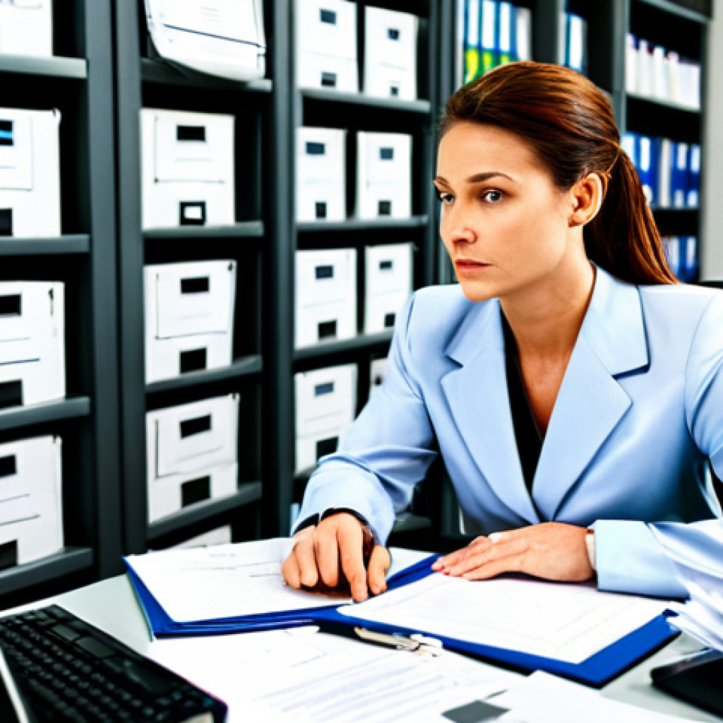 규제준수 전문가 자격 취득 후 직무 능력 향상법 - Investigative Compliance Professional**
"A compliance officer meticulously reviewing documents in a...