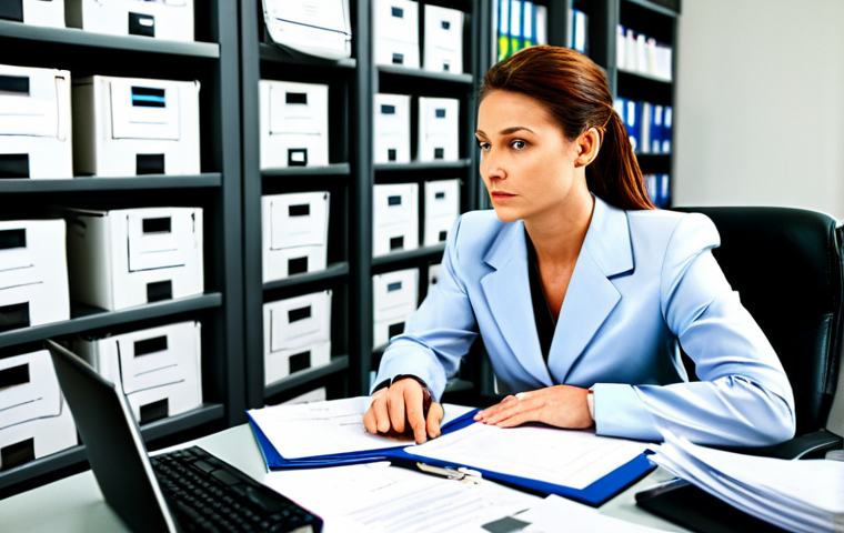 규제준수 전문가 자격 취득 후 직무 능력 향상법 - Investigative Compliance Professional**
"A compliance officer meticulously reviewing documents in a...