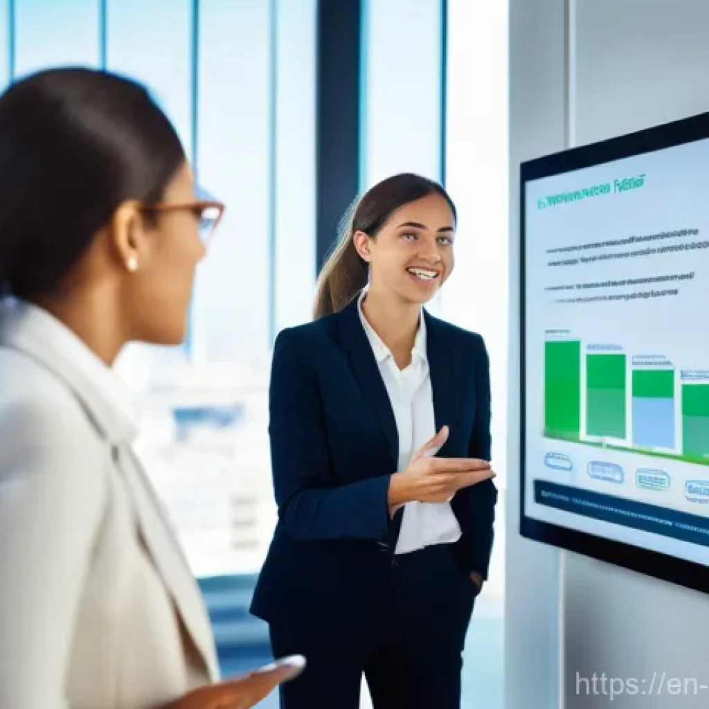 규제준수 업무 프로세스 개선 - **Prompt:** A diverse group of five professionals (two men, three women, all in smart business casua...