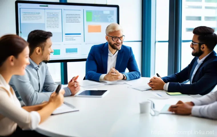 규제준수 업무 프로세스 개선 - **Prompt:** A creative illustration depicting the integration of "Smart Tech for Smarter Compliance....