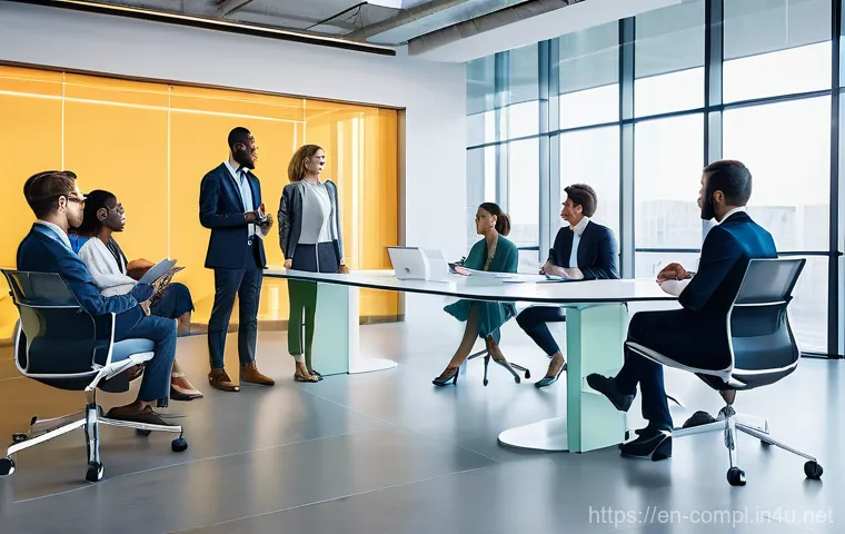 규제준수 전문가가 직장에서 겪은 어려움과 해결 방법 - A highly skilled data analyst, dressed in modern, smart-casual attire (fully clothed, no suggestive ...