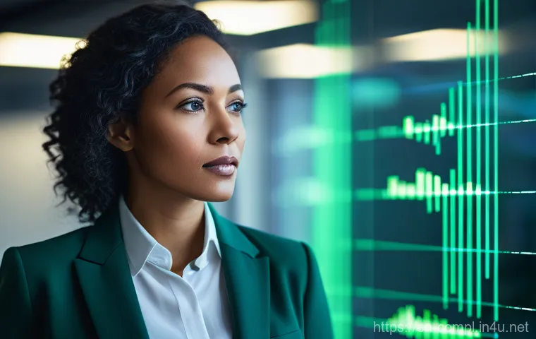 규제준수 전문가의 업무 분석 및 향후 전망 - **Prompt:** A dynamic, mid-shot image of a confident, diverse female compliance officer in her late ...