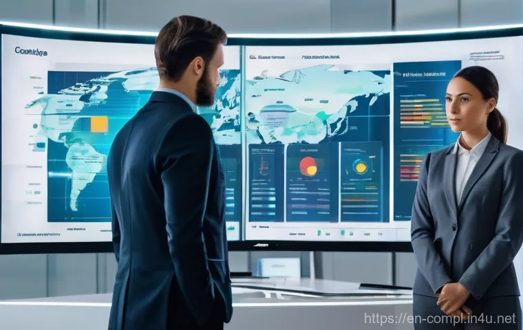 규제준수 업무에서 중요한 기술적 변화 - **AI Compliance Co-Pilot in Action**
A diverse team of 3-4 professional compliance officers, dre...