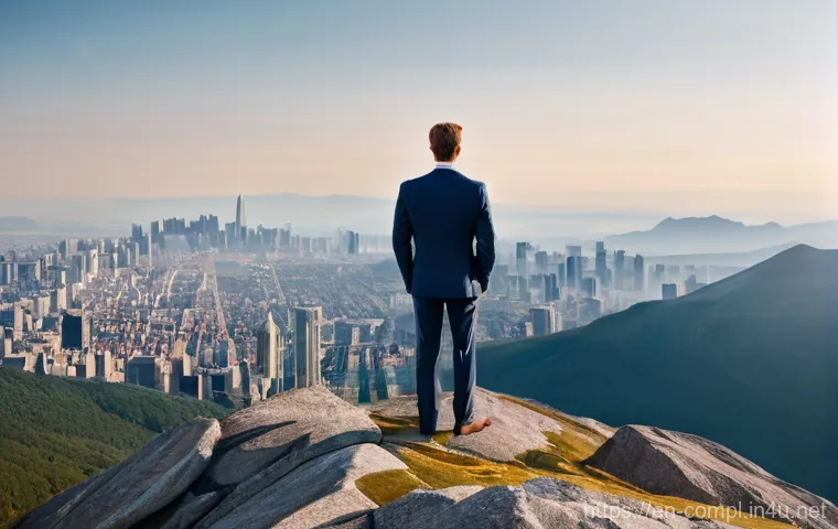 규제준수 분야 자격 시험의 난이도 - **Prompt:** A dynamic, visually rich illustration depicting a determined individual (gender-neutral,...